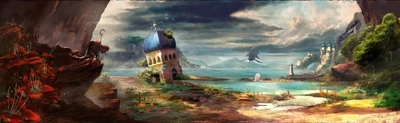 The Dreamlands (Art by Loïc Muzy) 