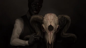 Mundus' "human" form (Art by Vik Cleo Naturin)