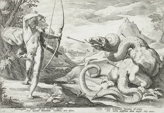 Apollo killing Python
