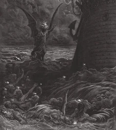 Rahab and the marine spirits