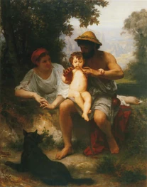 With Sarah and Baby Isaac