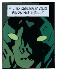 Pluto's face without his helm