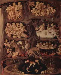 The Last Judgement, Hell (Art by Fra Angelico, c.1431)