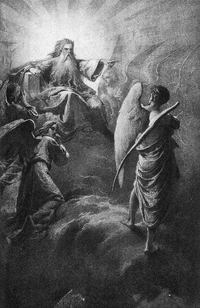 God admonishes Samael