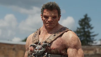 Closeup of Zodd (Art by Andrea Monti)