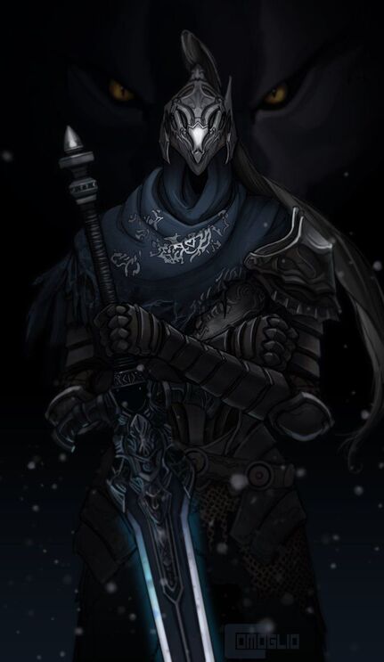 Mel Any - Dark Souls - Artorias and Sif - FANART