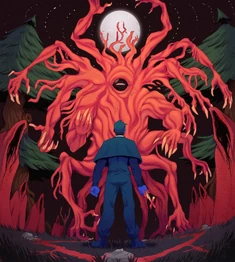 Succoth Benoth confronting Tomas Ortega (Art by Chris H.)