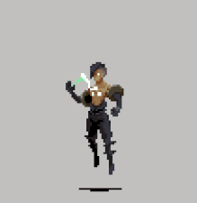 Baraqiel as Pixel Art