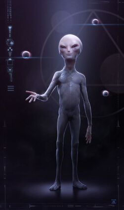 Alien Demon, Desenho por Cherylann Gray
