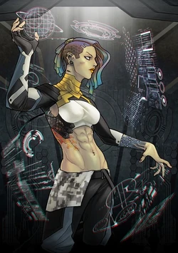 Technomancy (Art by TazioBettin)