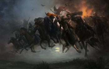 The Wild Hunt (Art by Bryan F