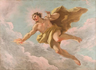 God of Light (Art by Giovanni Antonio Pellegrini)