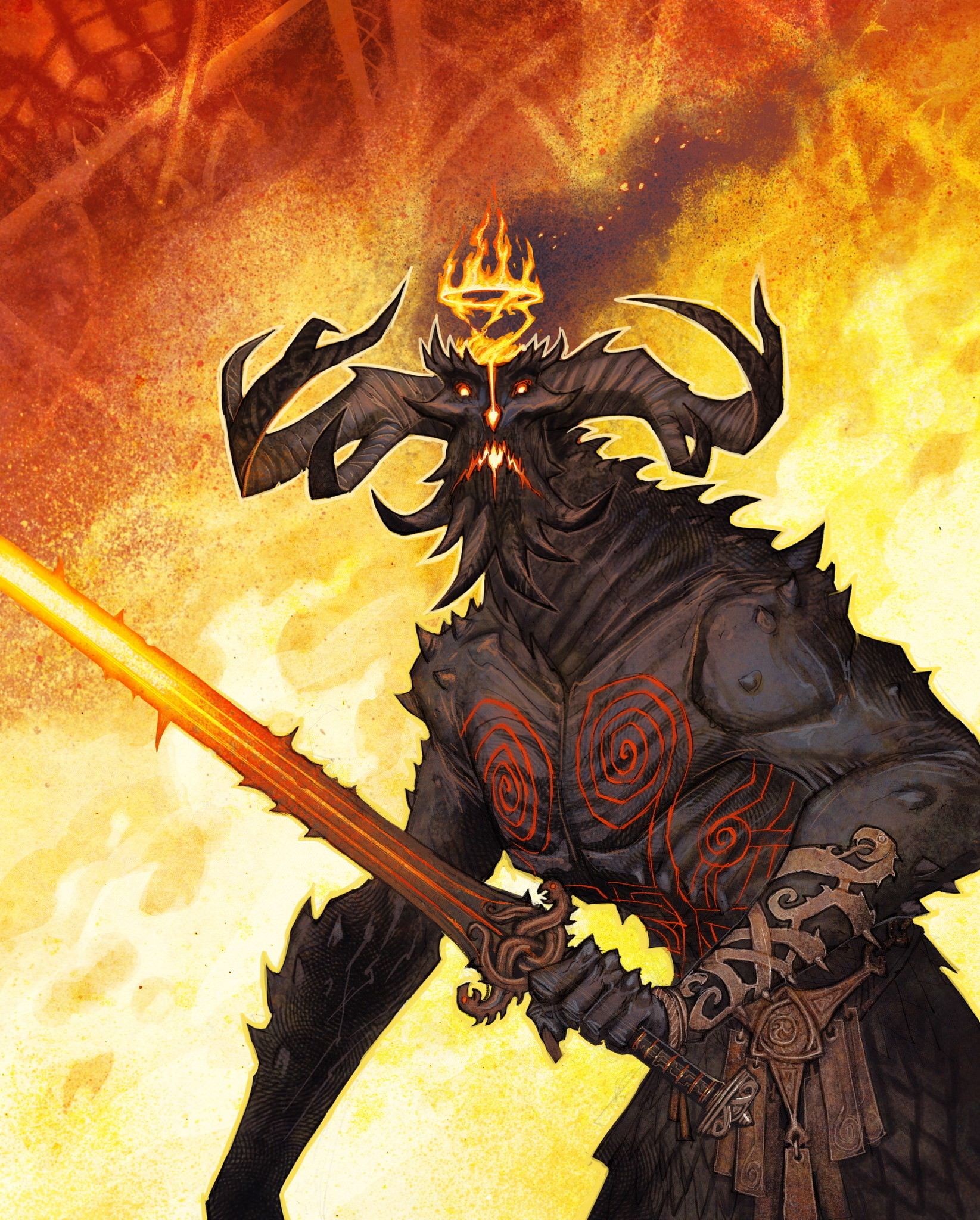 norse fire giant surtr