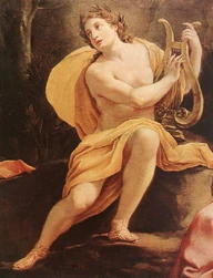 Apollo with his lyre