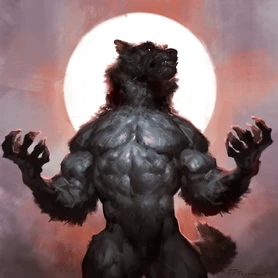 Werewolf (Art by Taran Fiddler)