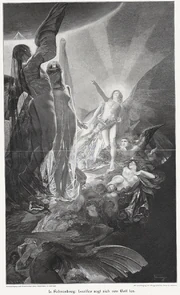 Lucifer argues with God