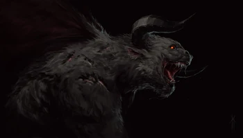 Zodd's Devil Trigger form up-close (Art by Spellsword95 on Reddit)