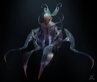 Allen in his fully matured form (Art by Ashley Adams)