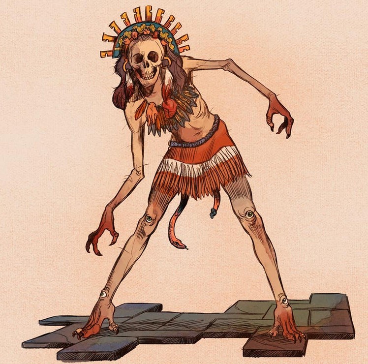 Aztec Demons Magic: Zupapatli, the Demon of Defeat and Discord