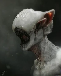 A mugshot of a Dimensional Shambler (Art by Joonas Sairiala)