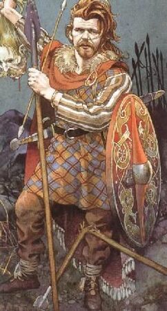 Ancient Celtic chieftain  Celtic art, Ancient warfare, Celtic warriors