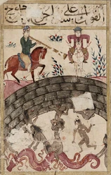 Gog and Magog trapped behind the Iron Gate.