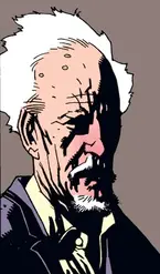 Professor Broom in his elderly years