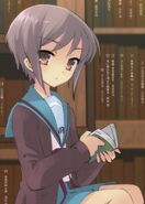 Yuki Nagato from Suzumiya Haruhi no Yuuutsu