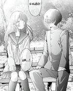 Junta Shiraishi with Nagisa Kubo from Kubo-san wa Mob wo Yurusanai