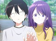 Junta Shiraishi with Nagisa Kubo from Kubo-san wa Mob wo Yurusanai