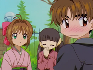 Sakura Kinomoto with Tomoyo Daidouji and Xiaolang Li from CardCaptor Sakura