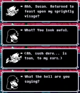 Susie from deltarune