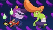 Warunyan (left) and Gurerurin (right) from Youkai Watch
