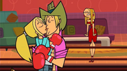 Bridgette and Geoff from Total Drama Action