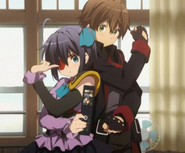 Rikka Takanashi and Yuuta Togashi from Chuunibyou demo Koi ga Shitai!