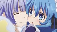 Yoshino Himekawa with Miku Izayoi from Date A Live