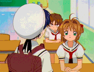 Syaoran Li with Eriol Hiiragizawa and Sakura Kinomoto from CardCaptor Sakura