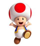 Toad from the Mario franchise