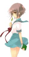 Yuki Nagato from Suzumiya Haruhi no Yuuutsu