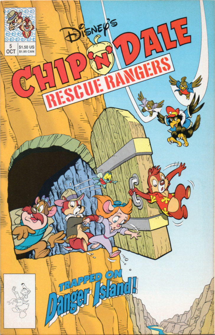 Chip N Dale Rescue Rangers Disney Comics Issue 5 The Disney Afternoon Wiki Fandom 