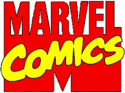 The Marvel Comics logo used in the 1990s.
