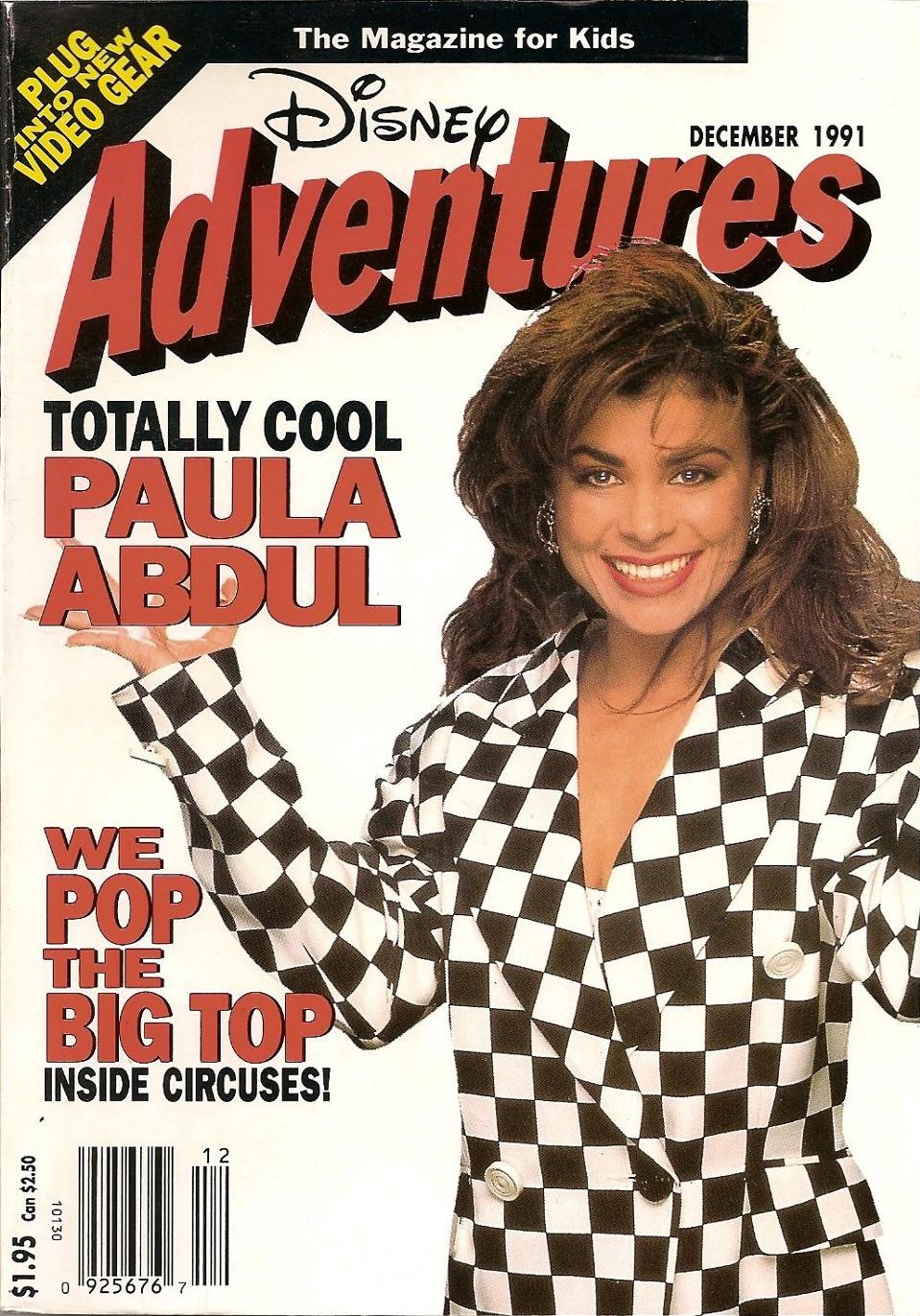 Adventures magazine. Paula Abdul 1991. Paula Abdul Постер. Disney Adventures Magazine December 2020.