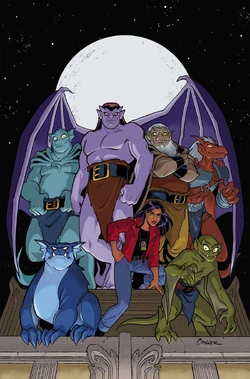 Gargoyles Season4 Issue1B textless