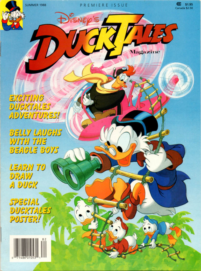 Picsou Tokyo manga 漫画 DUCKTALES　Disney Disney Duck Tales Comics Book - Issue 1: Walt Disney Company