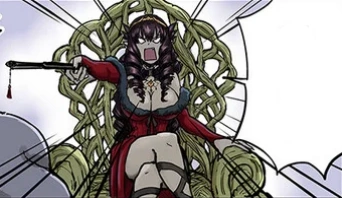 Tarea's first appearance in the manga