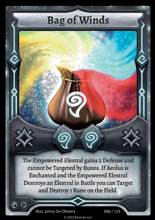 Bag of Winds The Elestrals Archives Wiki Fandom