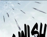 Mistletoe's missiles falling to earth after Fadiyan activates it.