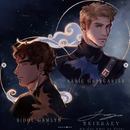 Aaric Graycastle and Ridoc Gamlyn by Skiesaey