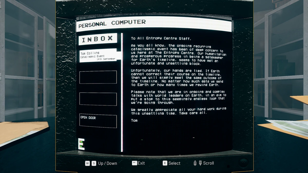 Intel 62 - Cataclysmic Event | The Entropy Centre Wiki | Fandom