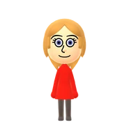 Firefeather MC, as seen in The Mii Show. Note that she is called M.C. here since it stands for the founder of Phoenix Pup Studios' name.